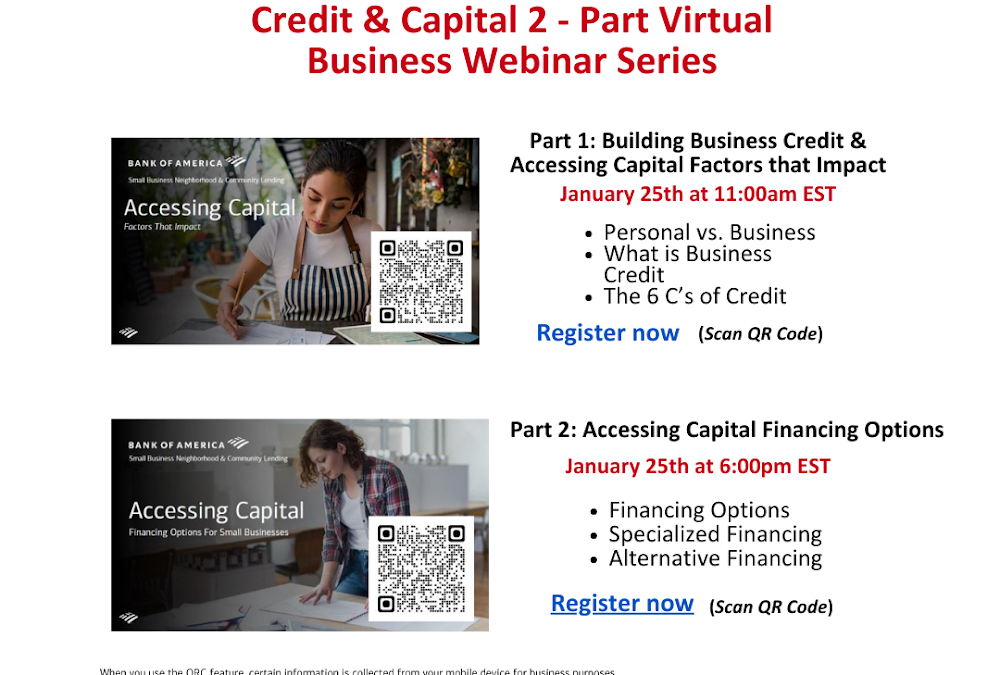 Virtual Business Webinar Series