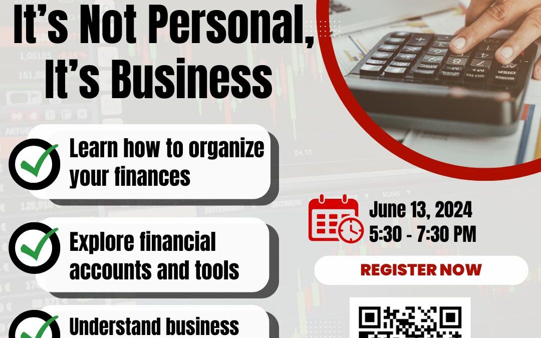 Join us for It’s Not Personal, it’s Business